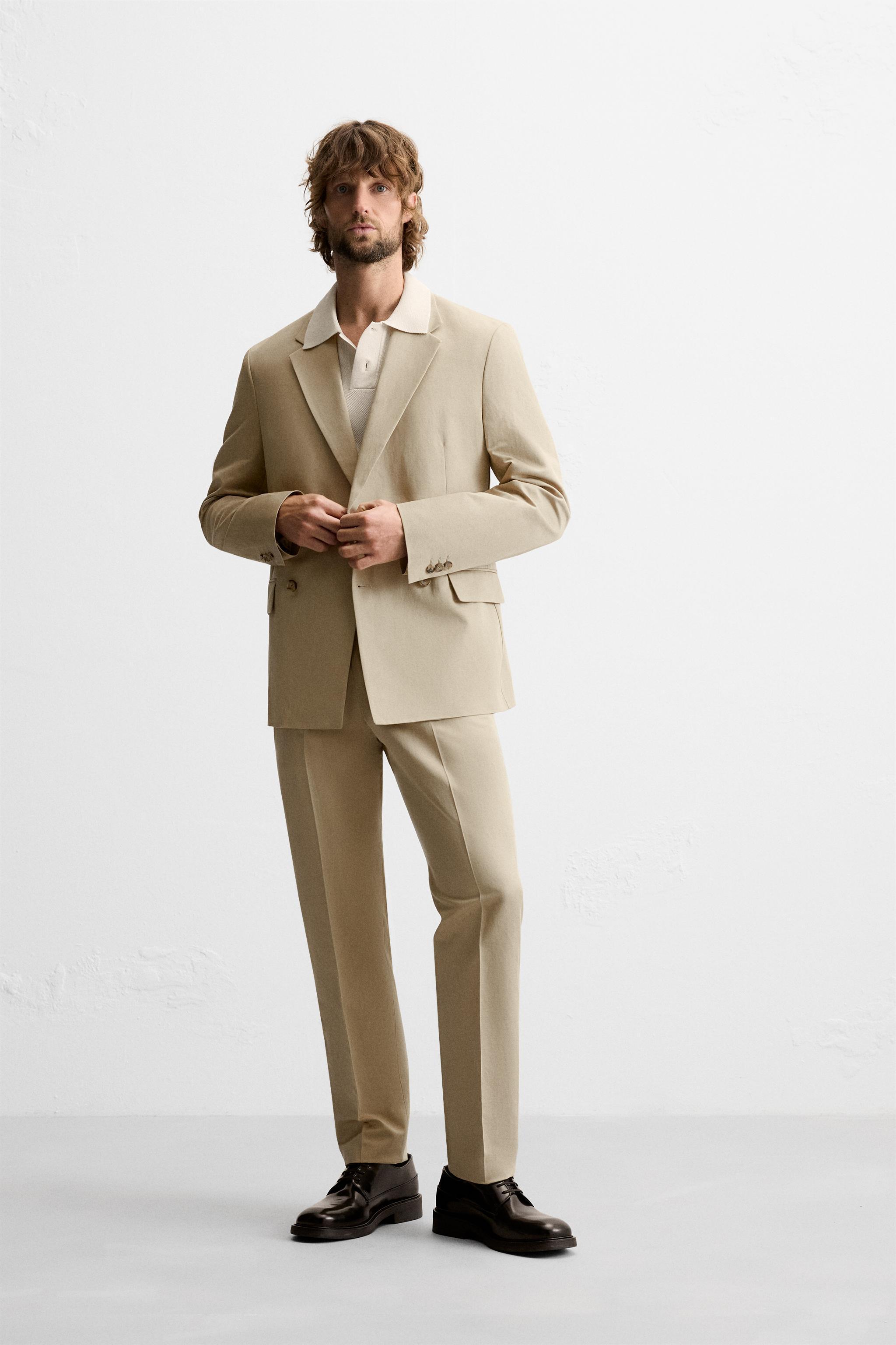 COTTON - LINEN SUIT JACKET Product Image