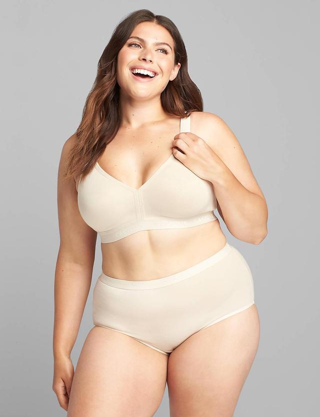 Cotton Unlined No-Wire Bra Product Image