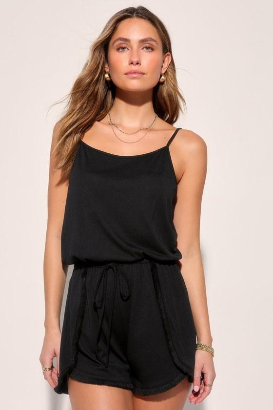 Minorca Black Romper Product Image