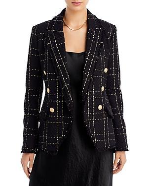 LAgence Kenzie Fringe Trim Blazer Product Image