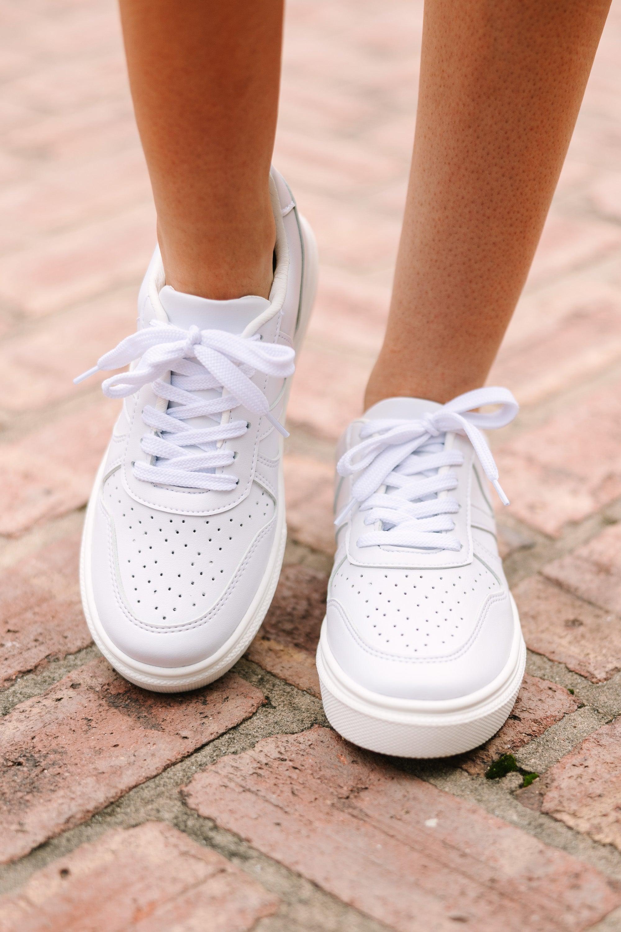 Always On The Go White Sneakers Female Product Image