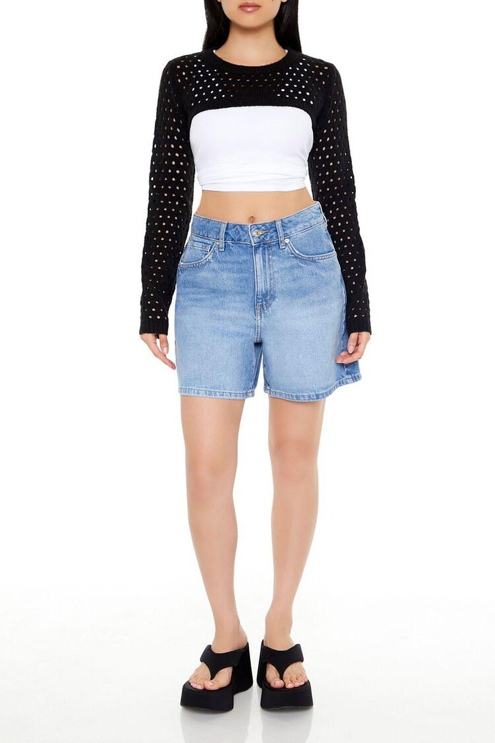 Crochet Bolero Shrug Sweater | Forever 21 Product Image