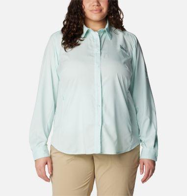 Columbia Women's PFG Tamiami II Long Sleeve Shirt - Plus Size- Product Image