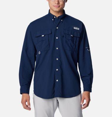 Columbia Big Tall Bahama II Long Sleeve Shirt (Vivid ) Men's Long Sleeve Button Up Product Image