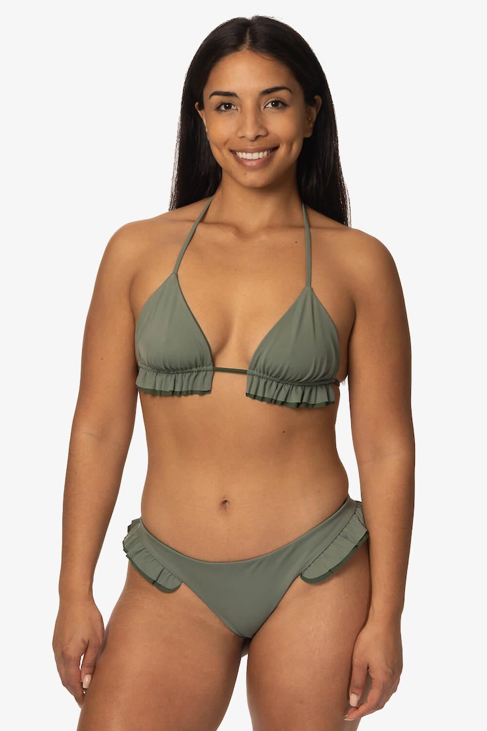 Swamis Bikini Bottom - Eucalyptus Female Product Image