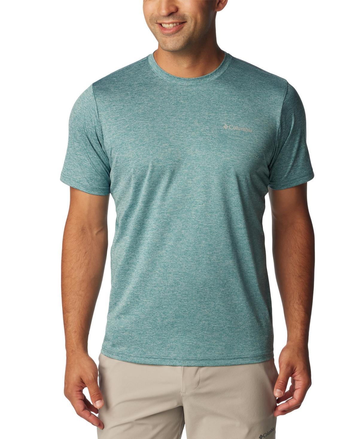 Columbia Hike Crew (Cloudburst Heather) Men's Clothing Product Image