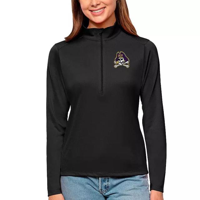 Womens Antigua Northwestern Wildcats Tribute Quarter-Zip Pullover Top Product Image