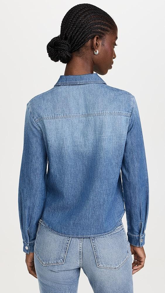 L'AGENCE Isla Denim Shirt | Shopbop Product Image