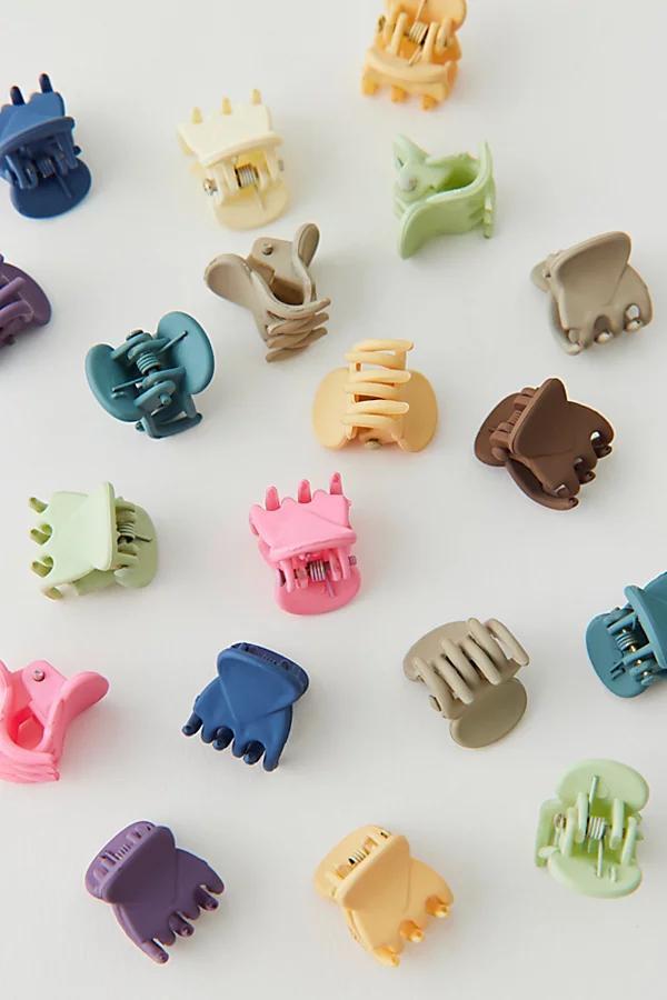 Mini Matte Hair Clips 20-Piece Set Womens at Urban Outfitters Product Image