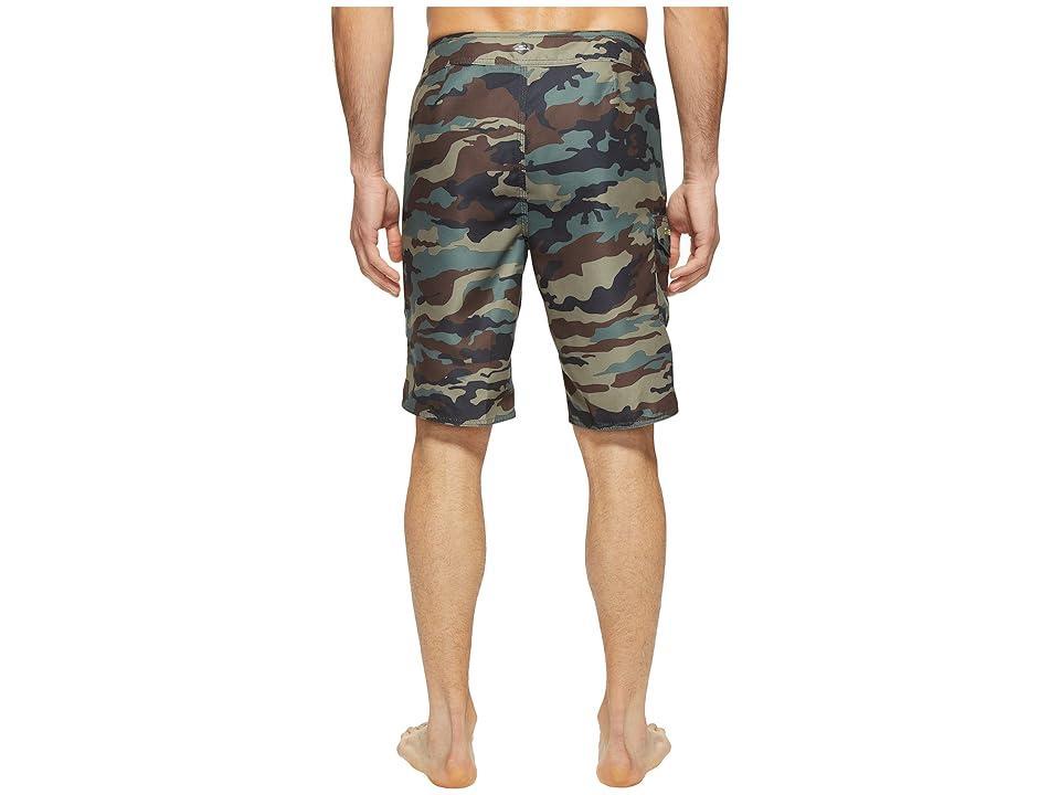 O'Neill Santa Cruz Printed Boardshorts (Camo) Men's Swimwear Product Image