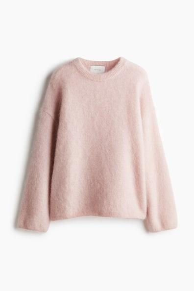 Oversized Mohair-Blend Sweater Product Image