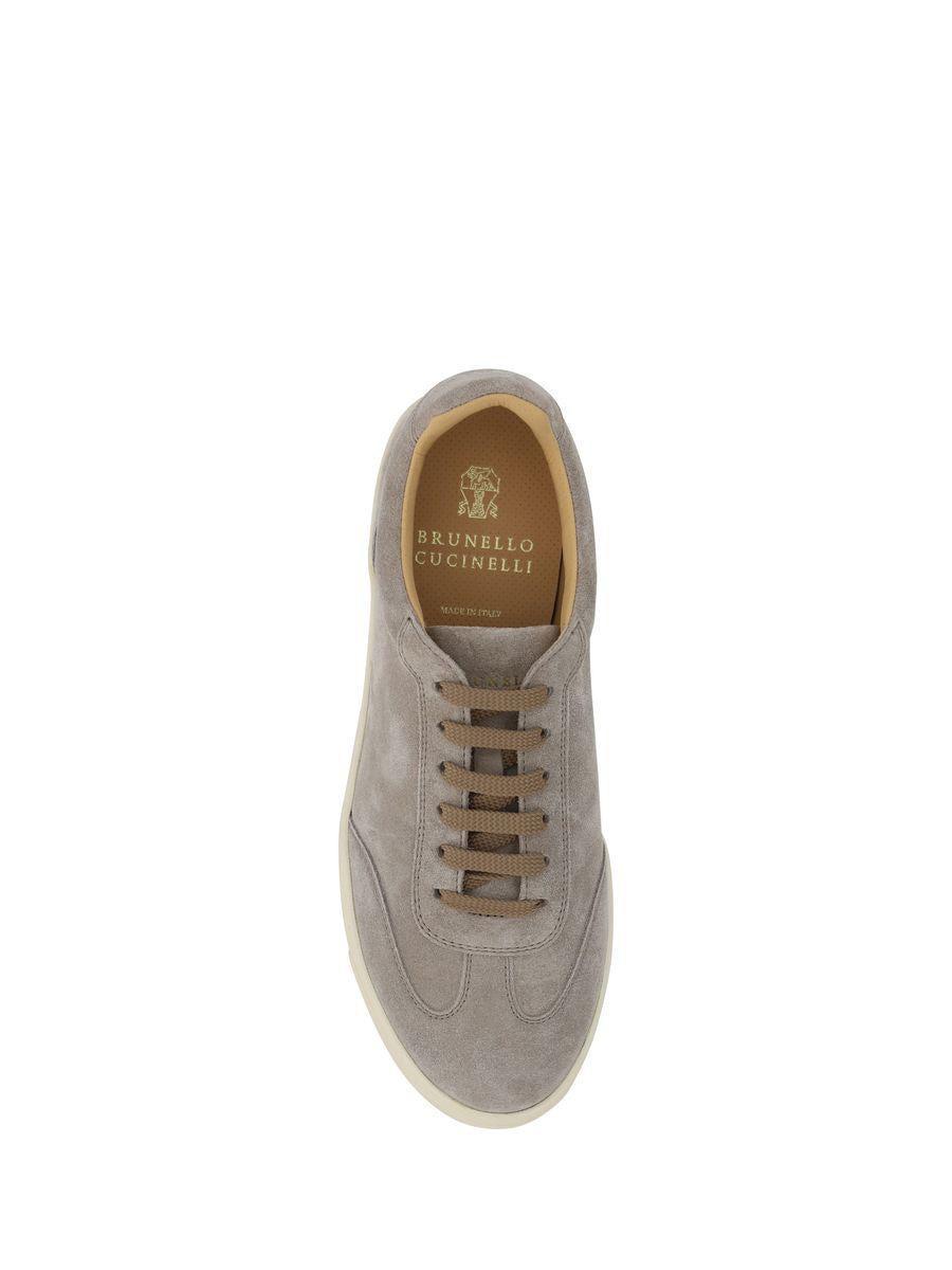 BRUNELLO CUCINELLI Sneakers In Beige Product Image