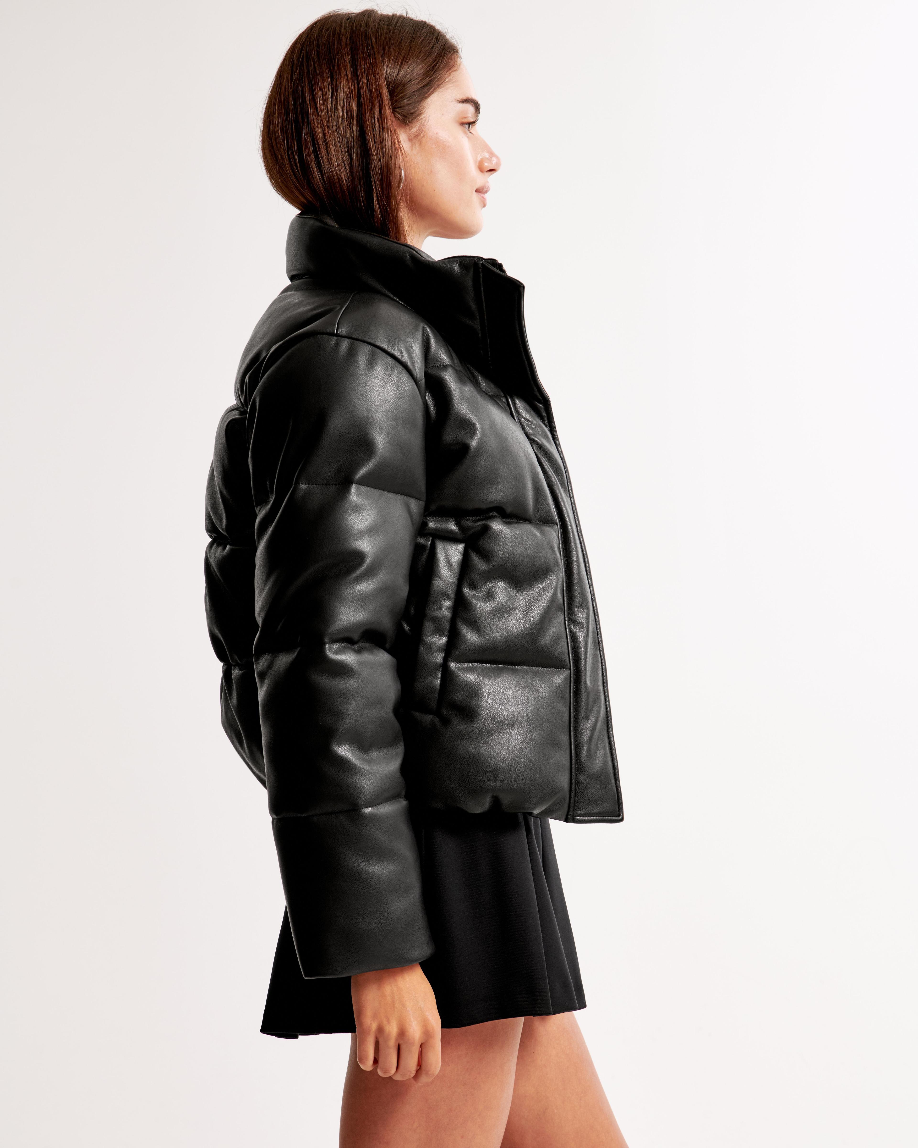 Vegan Leather Puffer Product Image