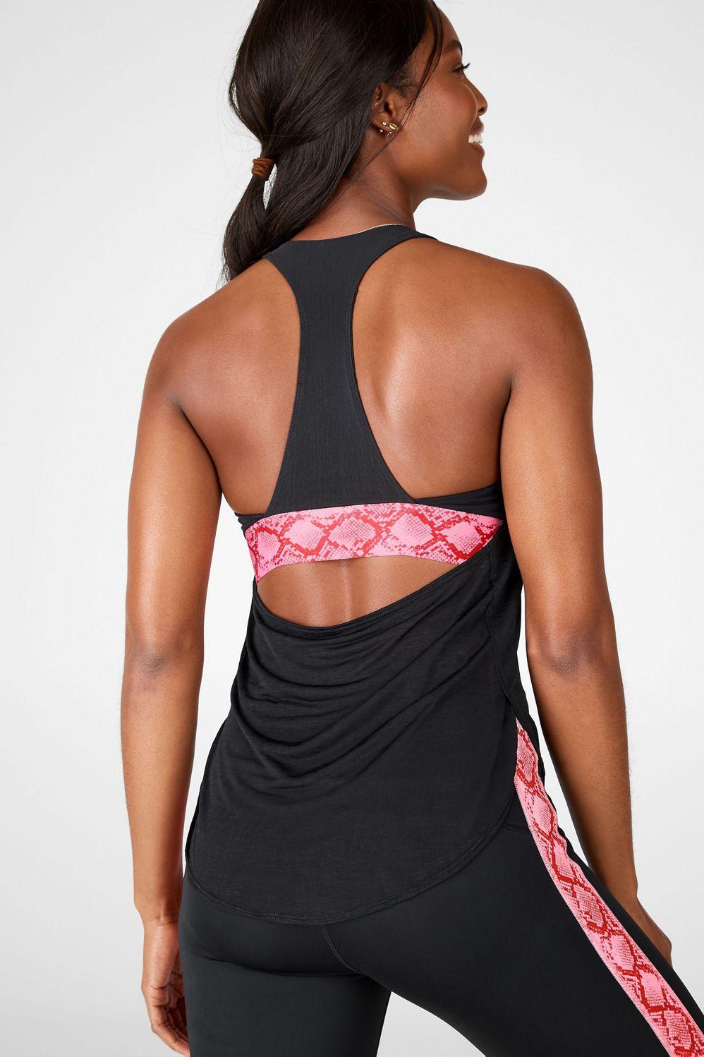 Fabletics Ryan Built-In Bra Tank II Womens black Size XXS Product Image