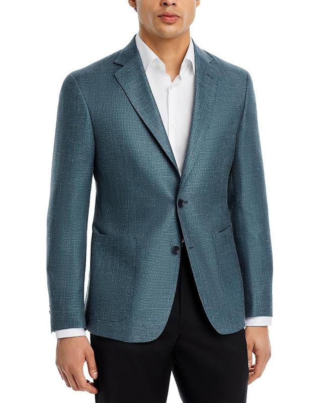 The Mens Store at Bloomingdales Hopsack Unstructured Regular Fit Sport Coat - Exclusive Product Image