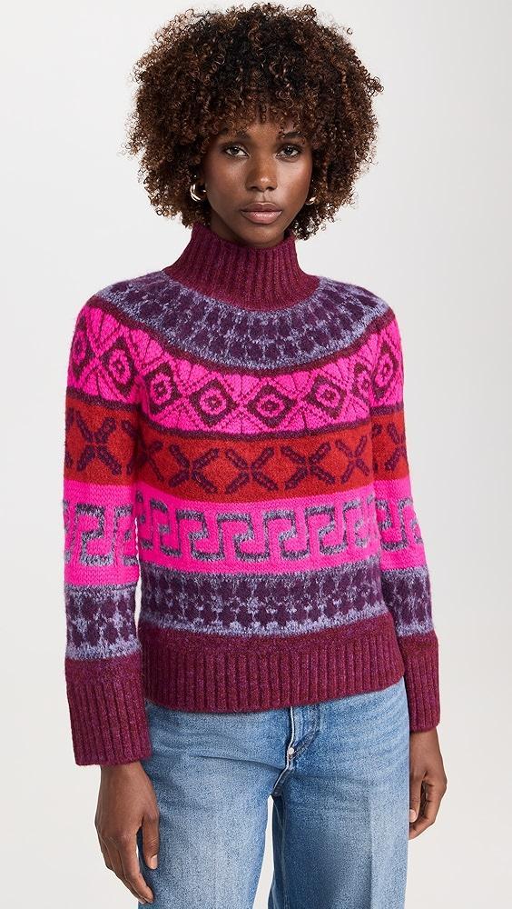 Saylor Candace Fair Isle Knit Sweater | Shopbop Product Image