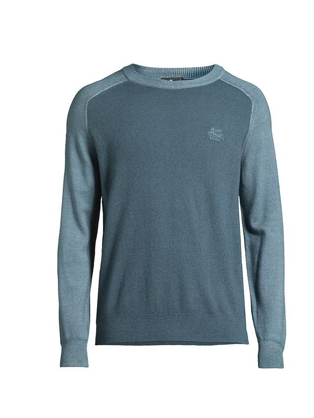 Mens Raglan Crewneck Sweatshirt Product Image