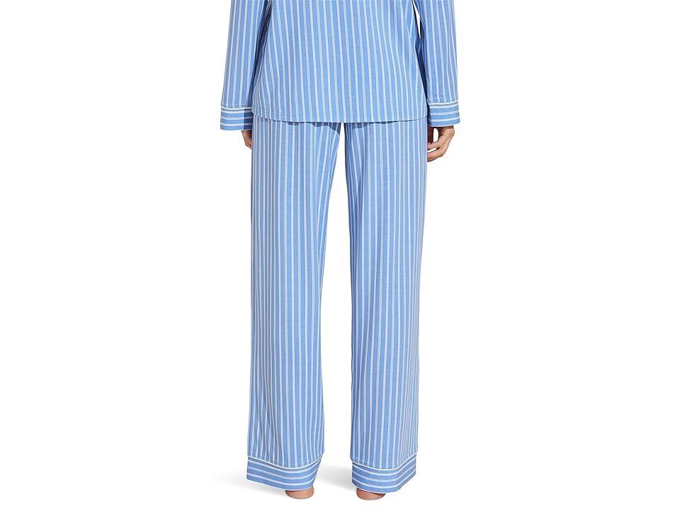 Eberjey Gisele Printed - The Long PJ Set (Nordic Stripes Vista Ivory) Women's Pajama Sets Product Image