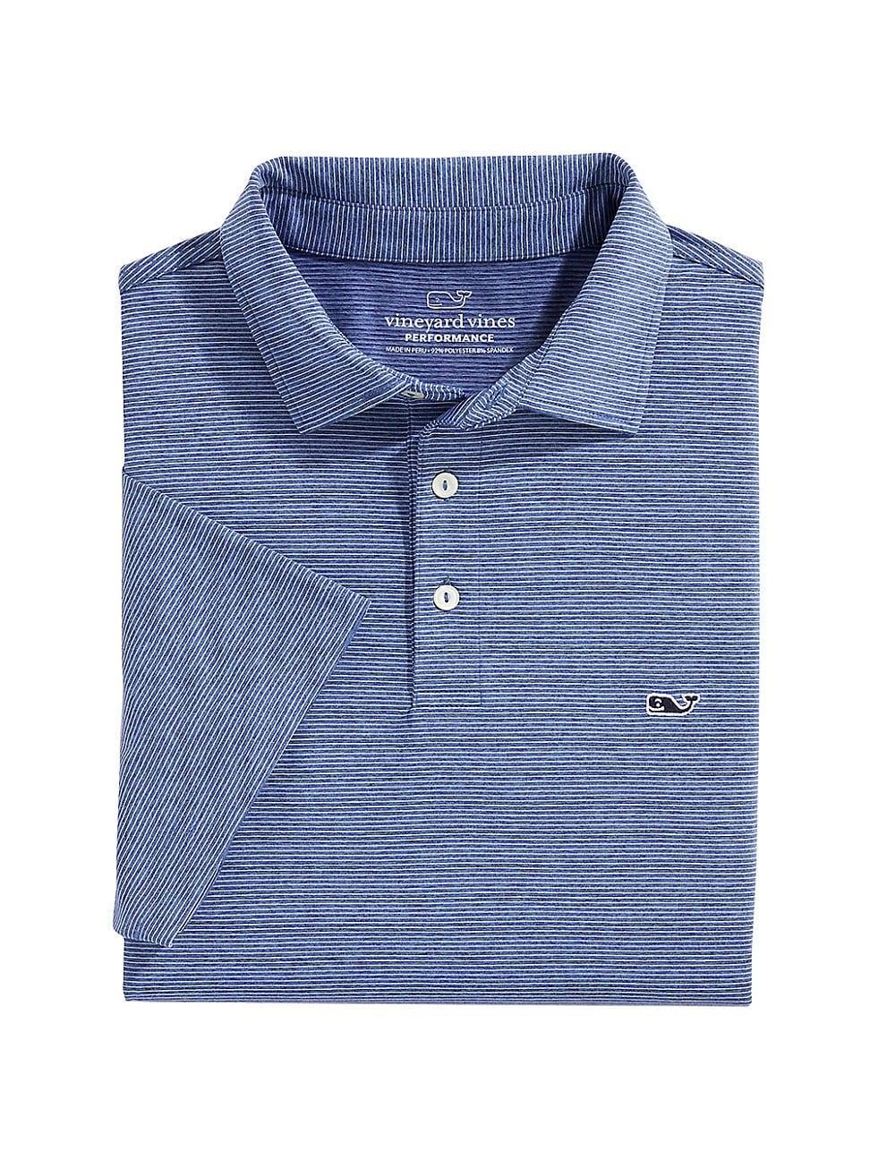 Vineyard Vines St. Jean Stripe Sankaty Regular Fit Polo Shirt Product Image