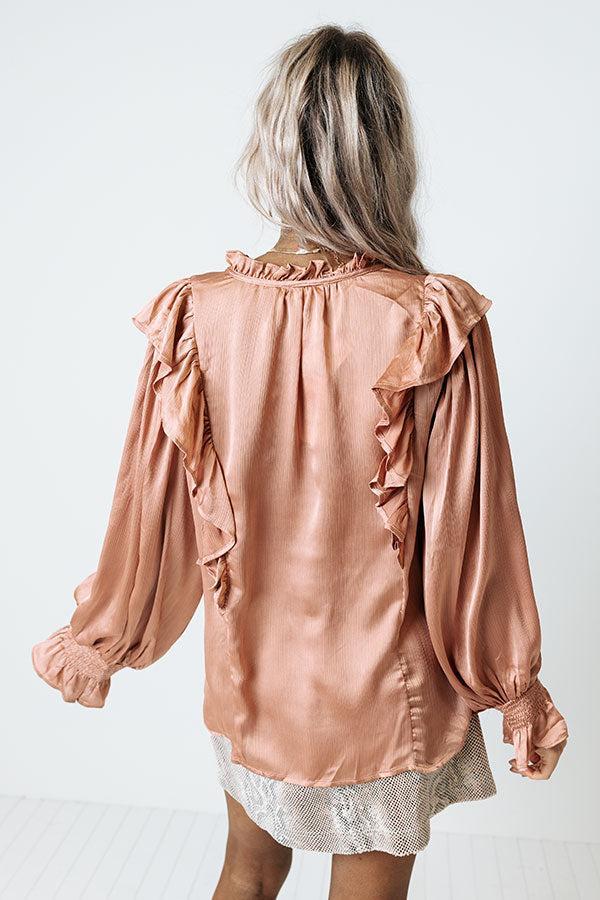 Grand Avenue Shift Top In Light Rustic Rose Product Image