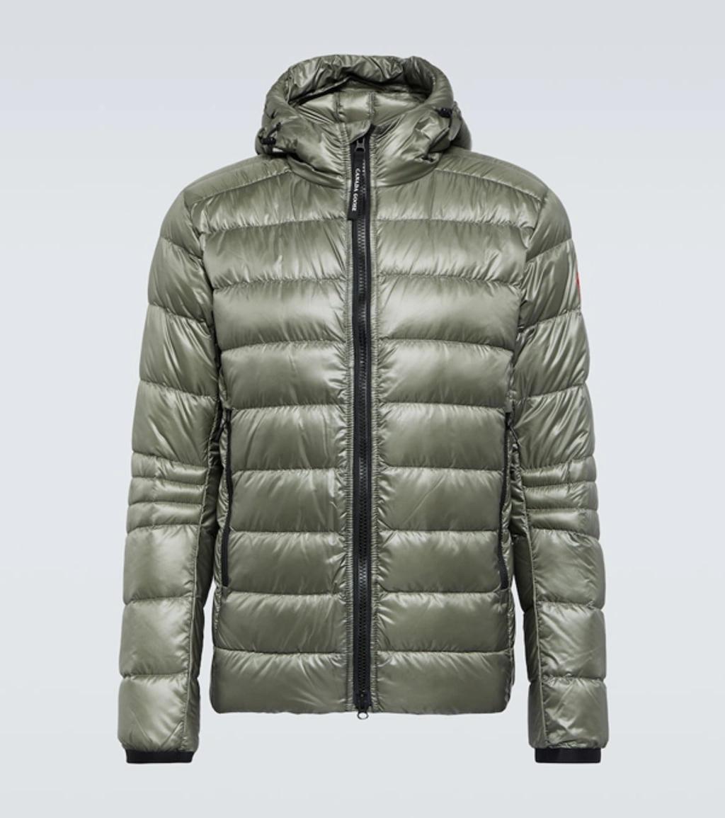 CANADA GOOSE Crofton Hoody Down Jacket In Green Product Image