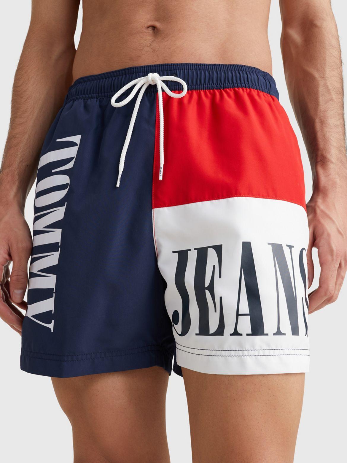 Tommy Hilfiger Men's Colorblock 7" Swim Trunk Product Image