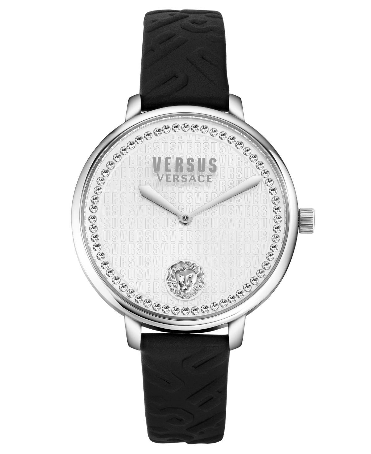 Versus Versace Womens Two-Hand Quartz La Villette Silver-Tone Stainless Steel Bracelet 36mm Product Image