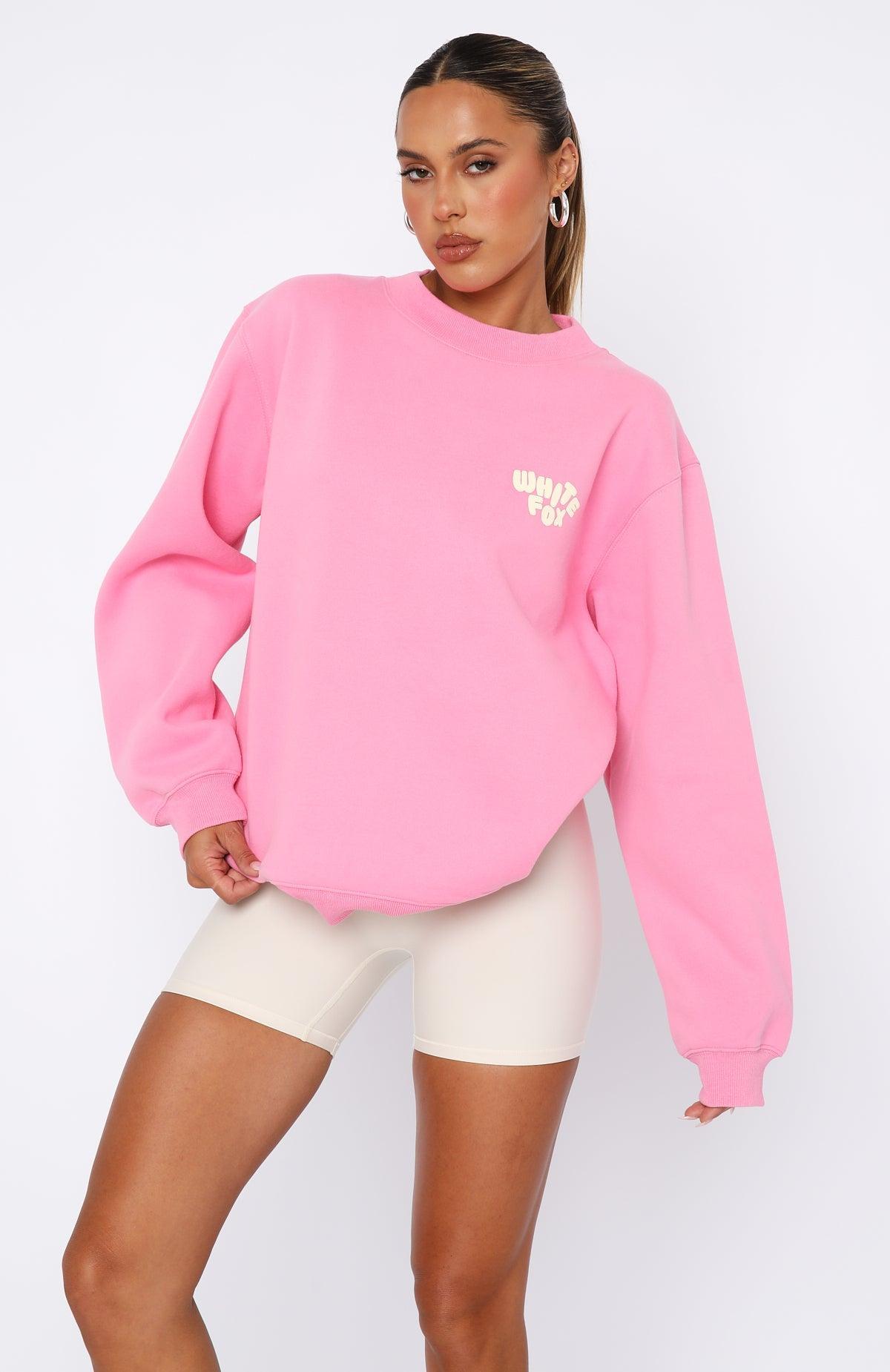 You're Always Right Oversized Sweater Pink Product Image