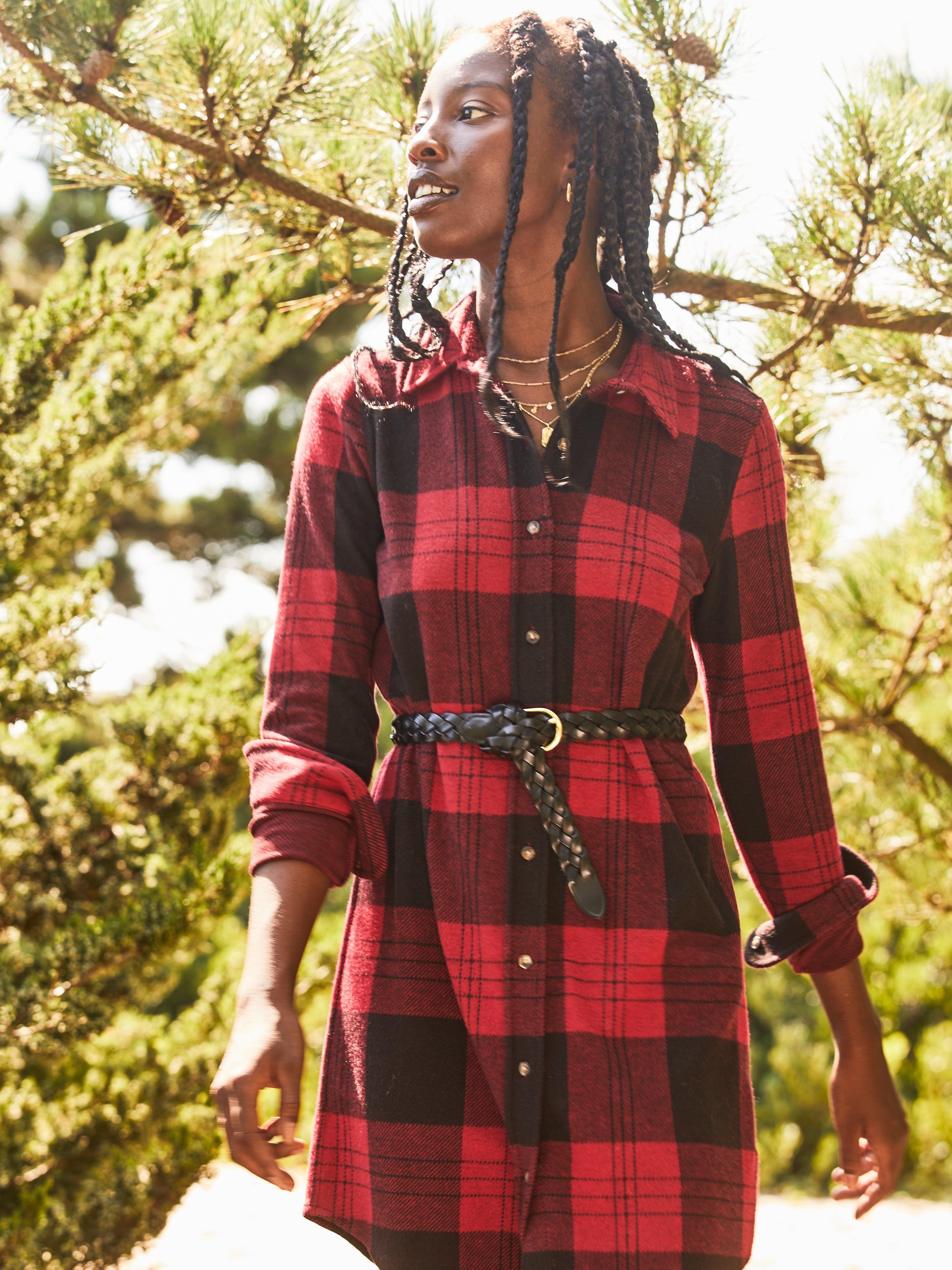 Legend™ Sweater Dress - Orchard House Plaid Female Product Image