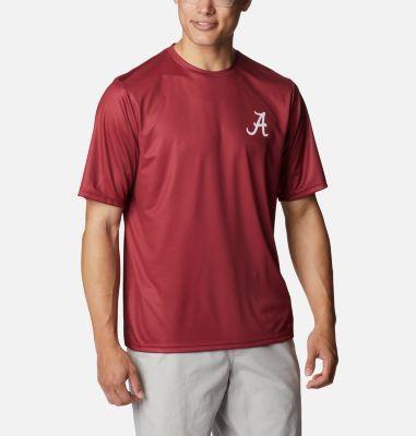 Columbia Men's Collegiate PFG Terminal Tackle Short Sleeve Shirt - Alabama- Product Image