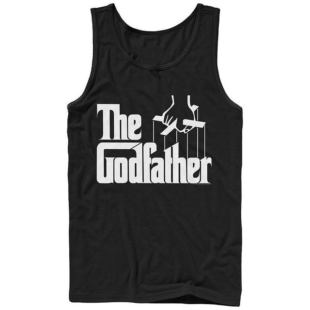 Mens The Godfather Title Logo Graphic Tank Top Product Image