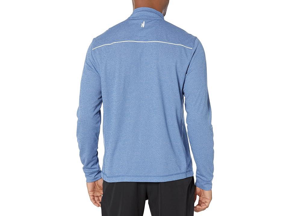 johnnie-O Wells Performance 1/4 Zip (Lake) Men's Sweater Product Image