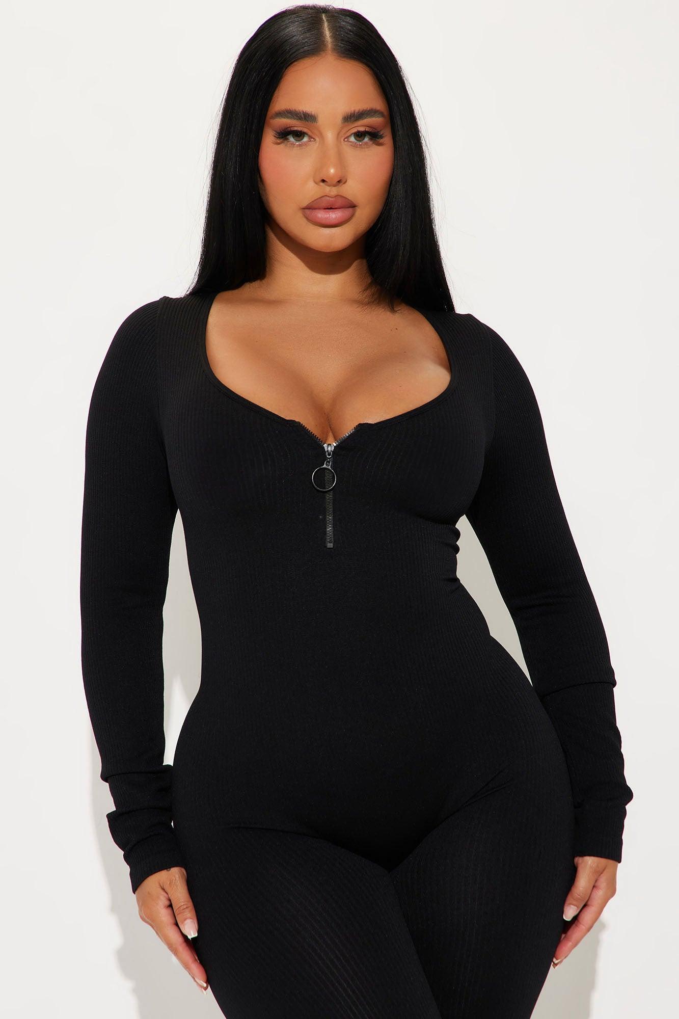 Sonaya Seamless Jumpsuit - Black Product Image