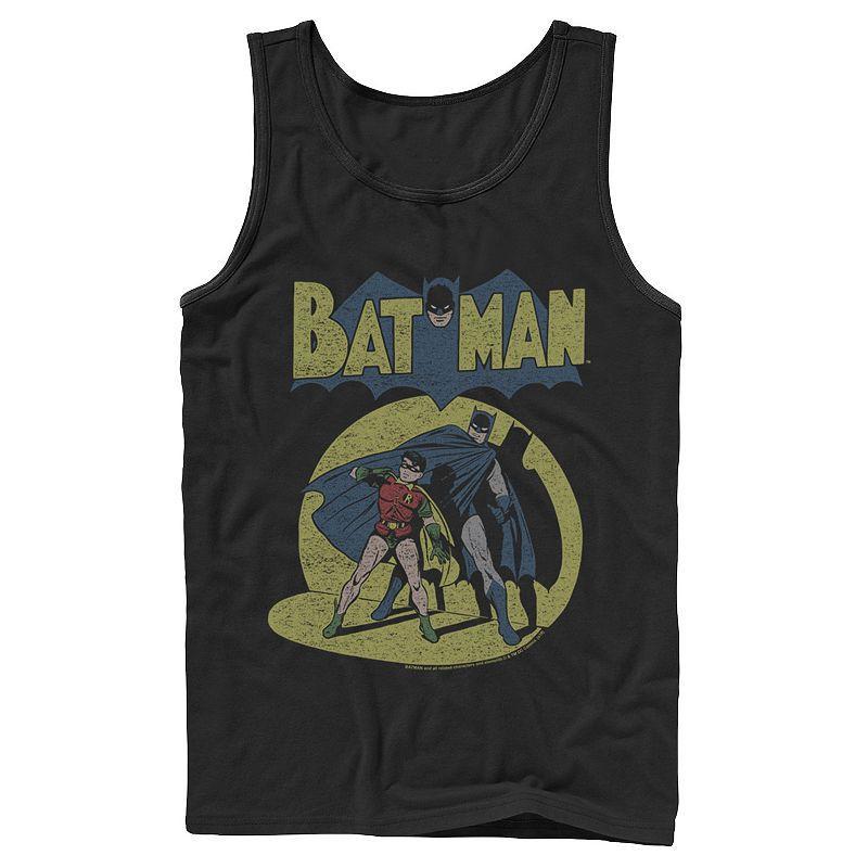 Mens DC Comics Batman Vintage Spotlight Tank Top Product Image