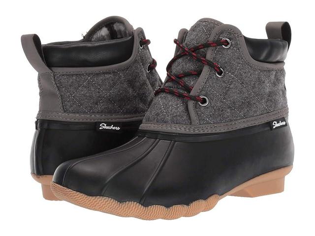 SKECHERS Pond - Lil Puddles Charcoal) Women's Shoes Product Image