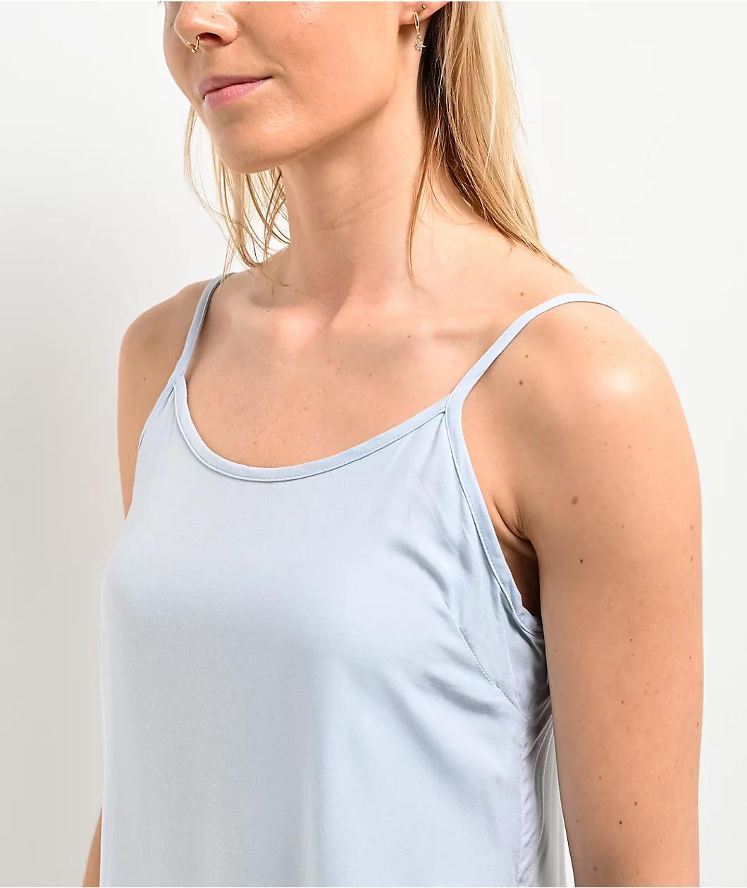 Zine Remi Light Blue Slip Dress Product Image