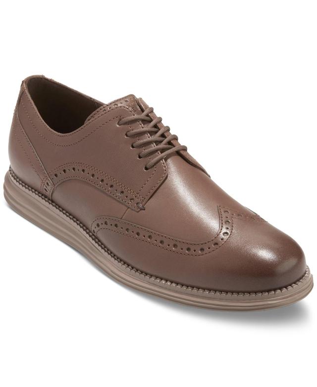 Cole Haan Mens riginalGrand Lace-Up Wingtip Oxford Shoes - Ch Truffle Product Image