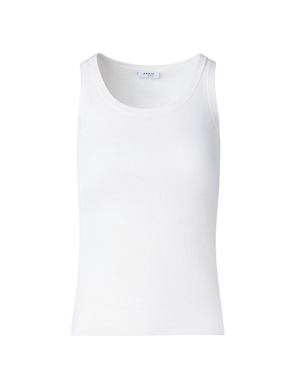 Womens Cotton Scoop Neck Tank product image