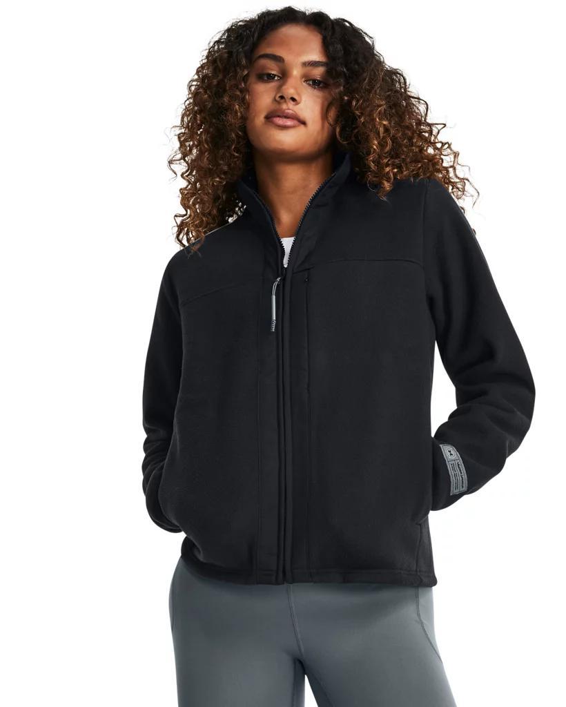 Women's UA Microfleece Maxx Full-Zip Product Image