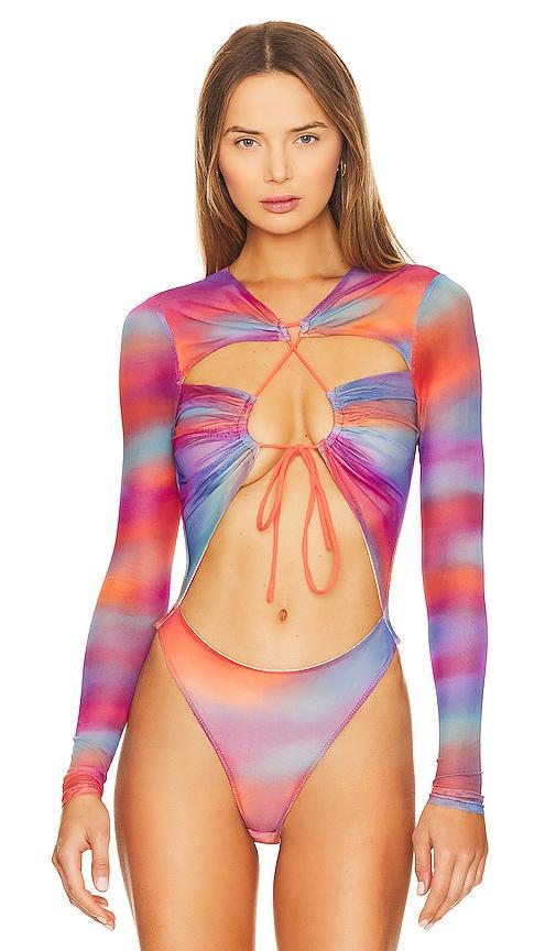 Camila Coelho Jeramie Bodysuit Size XL, XS. Product Image