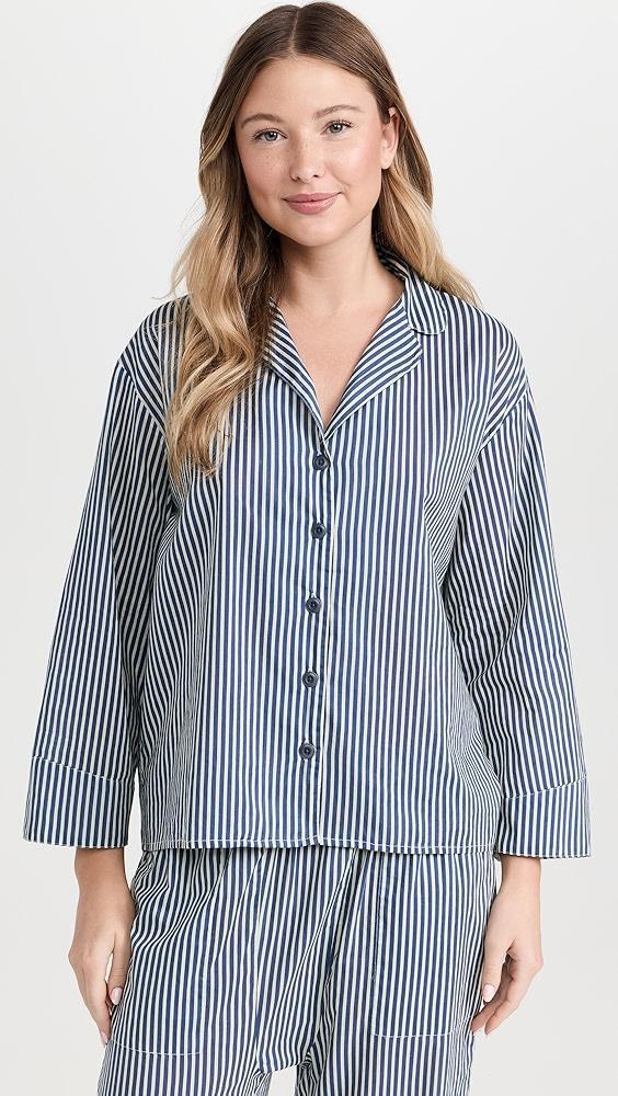 THE GREAT. The Pajama Shirt | Shopbop Product Image