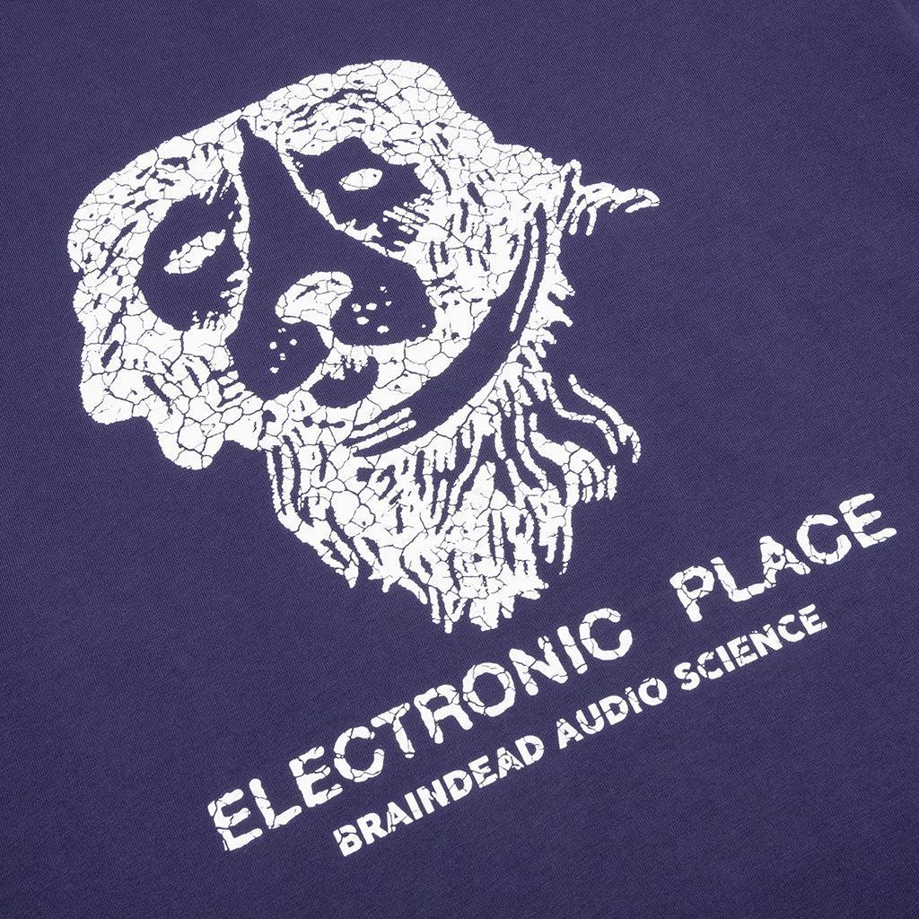 Electronic Place T-Shirt - Navy Male Product Image