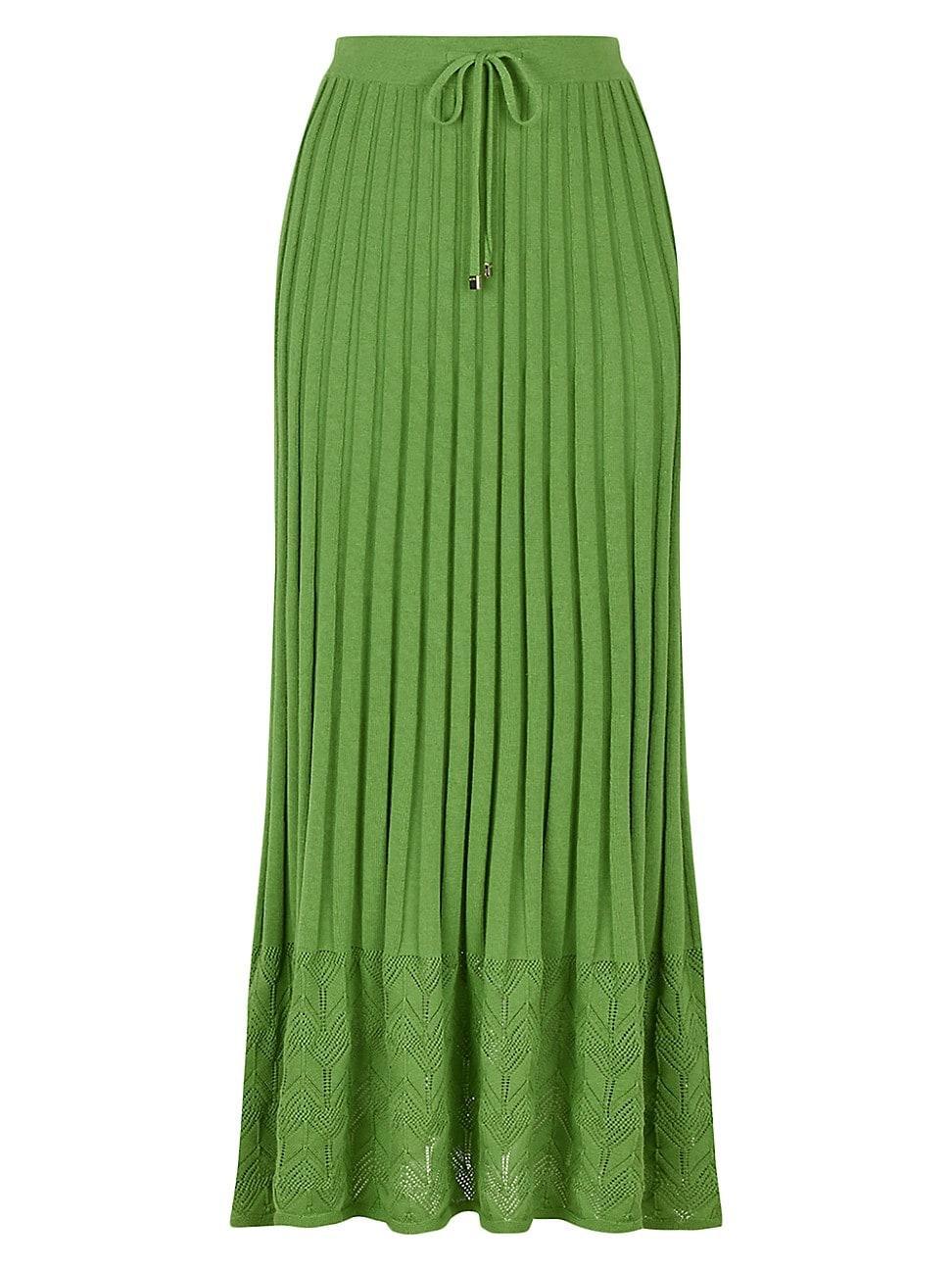 Womens Lou Rib-Knit Maxi Skirt Product Image