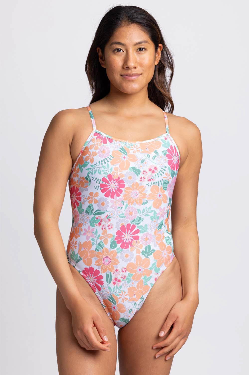 Perry Swim Onesie - Bouquet Female Product Image