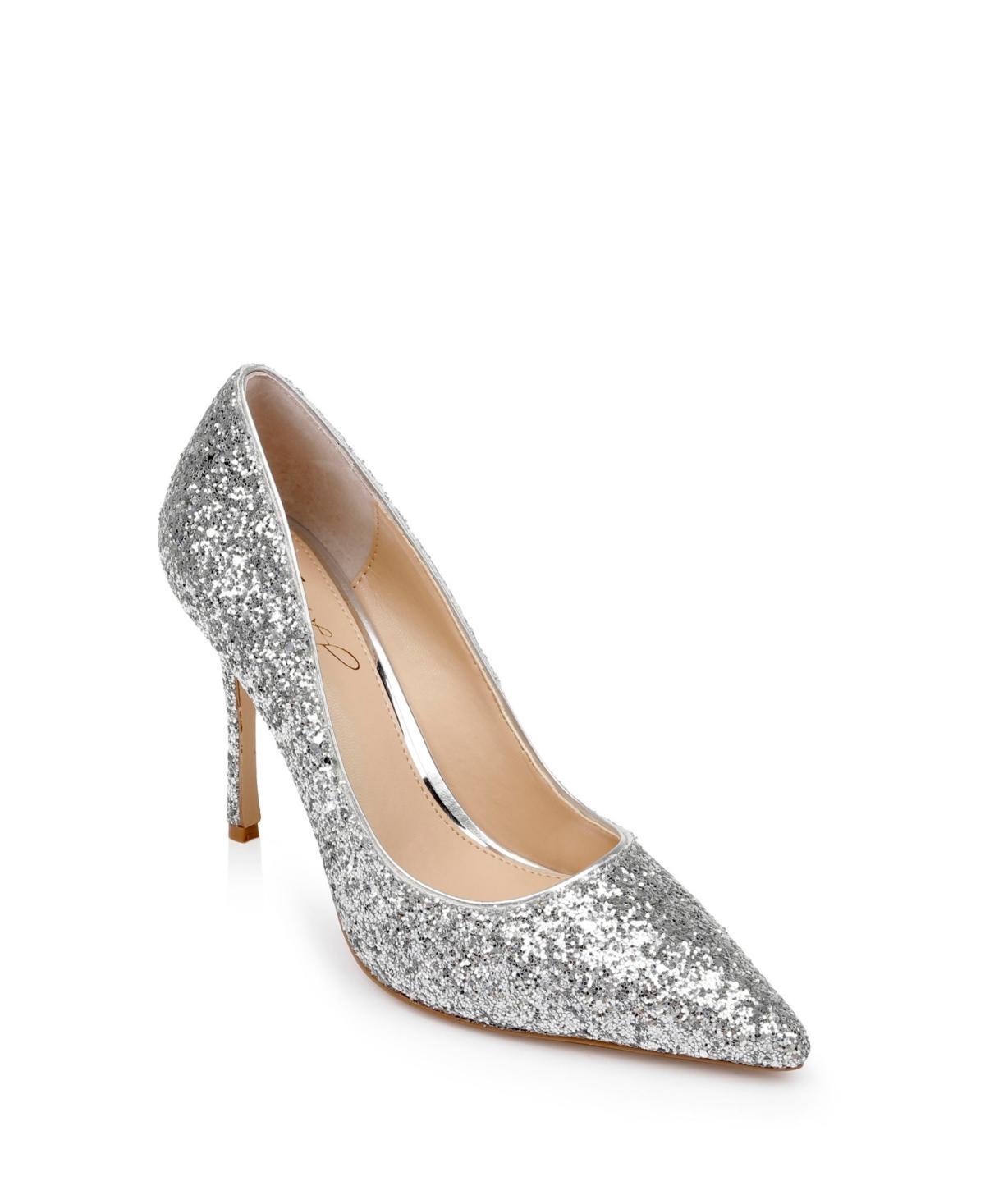 Womens Azalea Chunky Glitter Stiletto Evening Pumps Product Image