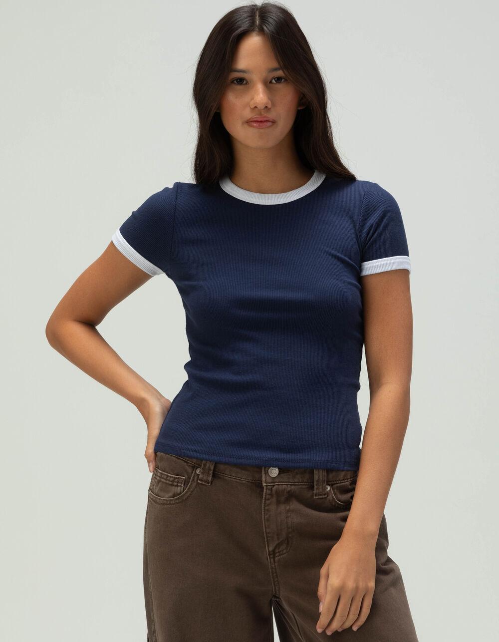 TILLYS Womens Ringer Tee Product Image