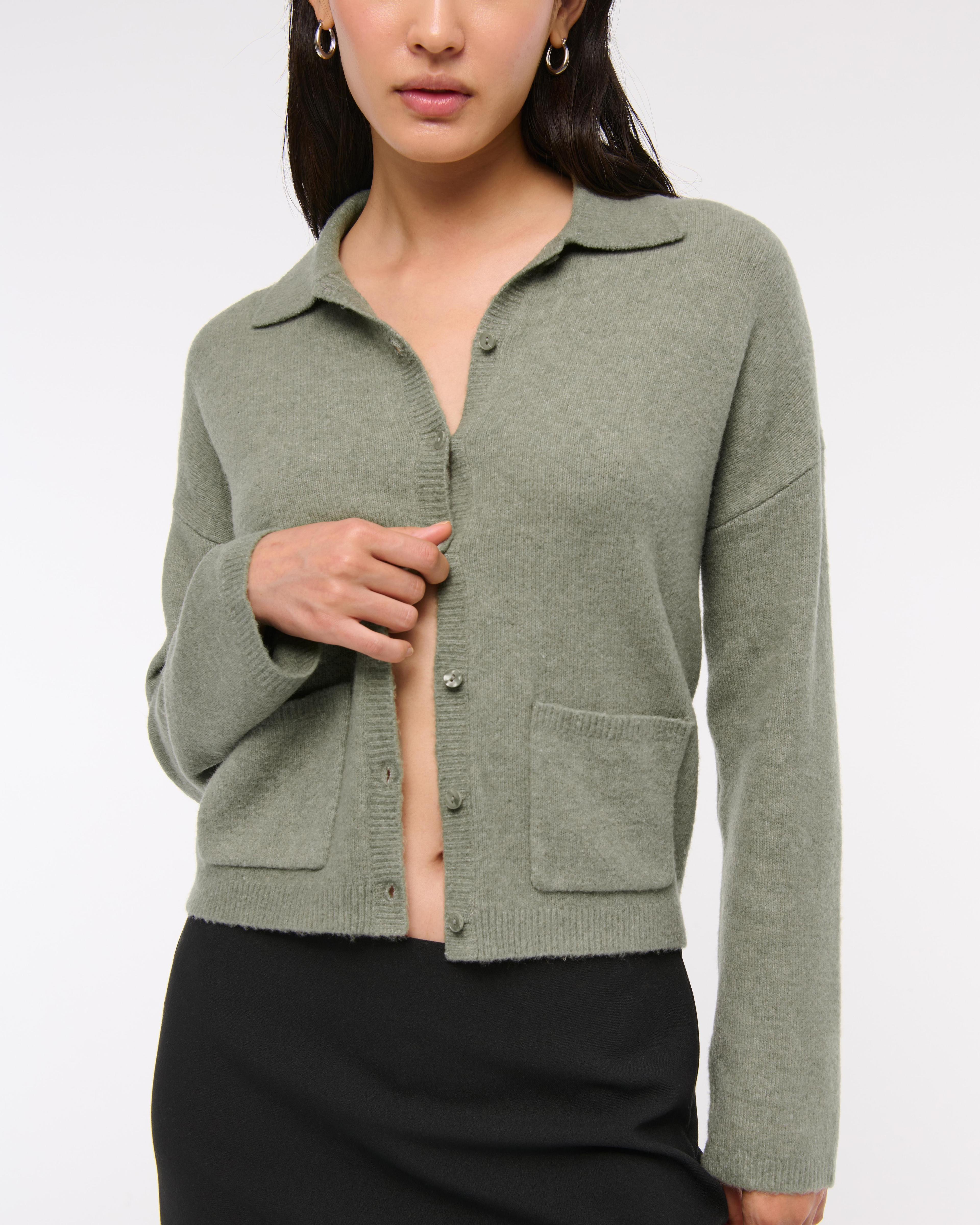 Collared Cardigan Product Image