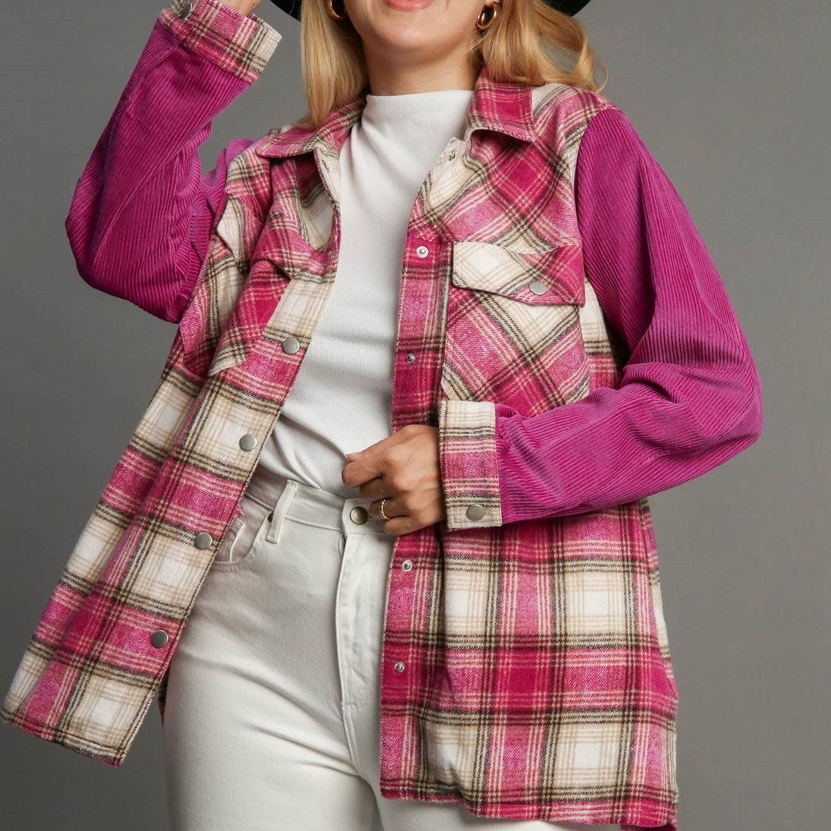 Back West Plaid Fringe Shaket (XL to 2XL) Product Image