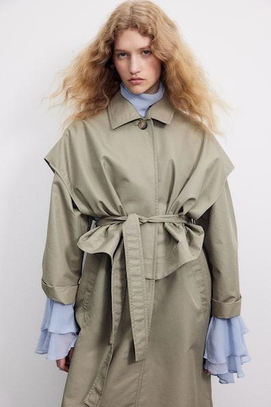 Maxi Trench Coat Product Image