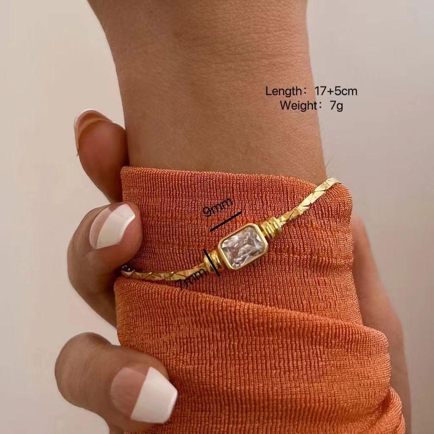 Metallic Cable Bracelet / Necklace Product Image